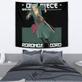 Roronoa Zoro Tapestry Custom One Piece Anime Room Decor 4 - PerfectIvy