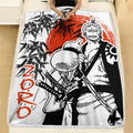 Roronoa Zoro Wano Arc Blanket Custom One Piece Manga Anime Bedding 2 - PerfectIvy