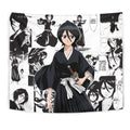 Rukia Kuchiki Tapestry Custom Bleach Anime Manga Room Wall Decor 1 - PerfectIvy