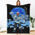 Sakonji Urokodaki Blanket Custom Moon Style Demon Slayer Anime Bedding 1 - PerfectIvy