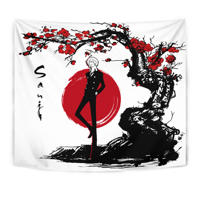 Sanji Tapestry Custom One Piece Anime Bedroom Living Room Home Decoration 1 - PerfectIvy