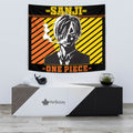 Sanji Tapestry Custom One Piece Anime Room Wall Decor 3 - PerfectIvy