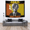 Sanji Tapestry Custom One Piece Anime Room Wall Decor 4 - PerfectIvy
