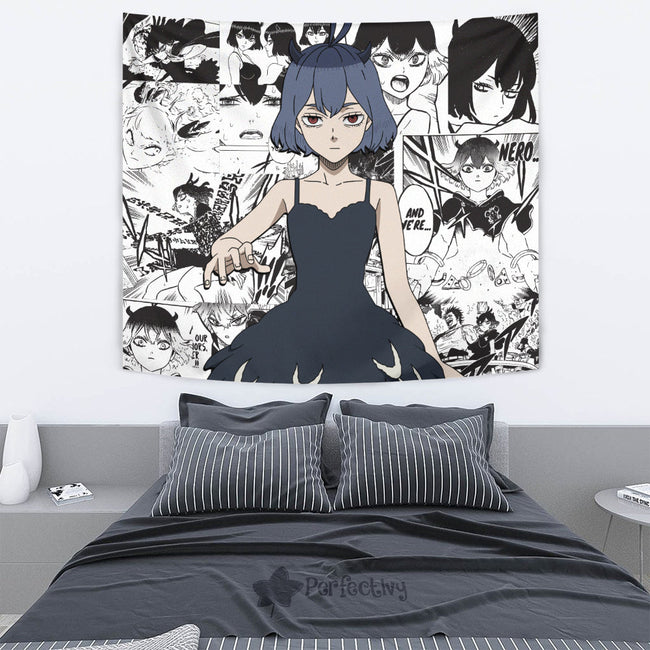 Secre Swallowtail Tapestry Custom Black Clover Anime Manga Room Wall Decor 4 - PerfectIvy