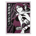 Shihouin Yoruichi Blanket Fleece Custom Bleach Anime Bedding 3 - PerfectIvy
