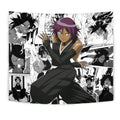 Shihouin Yoruichi Tapestry Custom Bleach Anime Manga Room Decor 1 - PerfectIvy