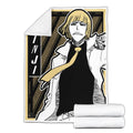 Shinji Hirako Blanket Fleece Custom Bleach Anime Bedding 4 - PerfectIvy