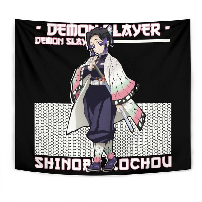 Shinobu Kochou Tapestry Custom Demon Slayer Anime Home Decor 1 - PerfectIvy