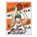 Shintaro Midorima Blanket Fleece Custom Kuroko's Basketball Anime Bedding 1 - PerfectIvy