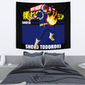 Shoto Todoroki Tapestry Custom My Hero Academia Anime Room Decor 4 - PerfectIvy