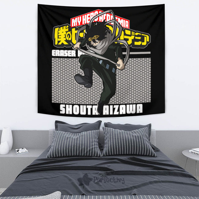 Shouta Aizawa Tapestry Custom My Hero Academia Anime Home Decor 4 - PerfectIvy