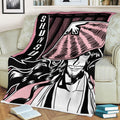 Shunsui Kyoraku Blanket Fleece Custom Bleach Anime Bedding 2 - PerfectIvy