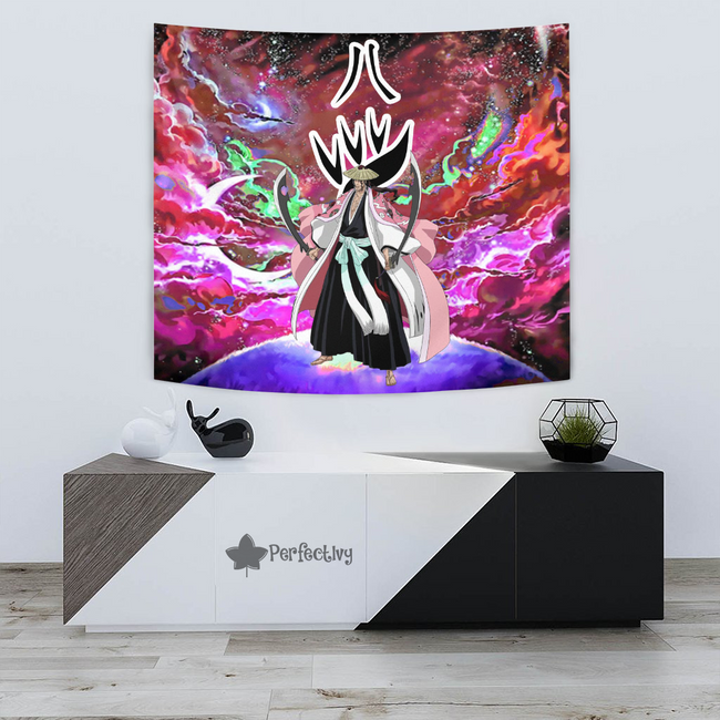 Shunsui Kyoraku Tapestry Custom Galaxy Bleach Anime Room Decor 3 - PerfectIvy