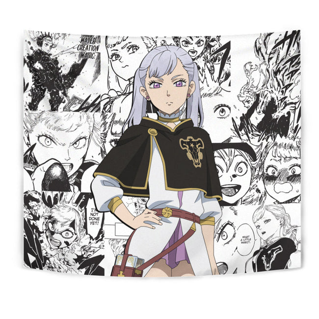 Silva Noelle Tapestry Custom Black Clover Anime Manga Room Wall Decor 1 - PerfectIvy
