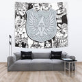 Silver Eagle Tapestry Custom Black Clover Anime Manga Room Wall Decor 3 - PerfectIvy
