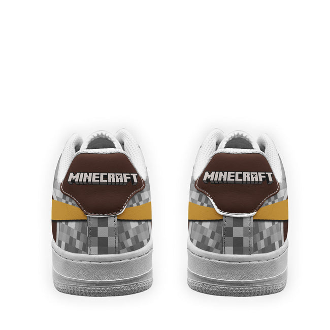 Skeleton Minecraft Custom Sneakers LT11 3 - PerfectIvy