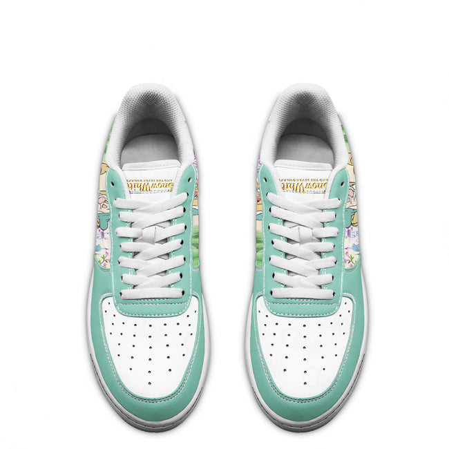 Sleepy Snow White and 7 Dwarfs Custom Sneakers QD12 4 - PerfectIvy