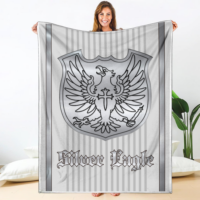 Sliver Eagle Magic Knights Blanket Custom Black Clover Anime Bedding 1 - PerfectIvy