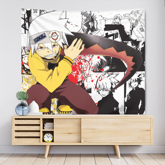 Soul Evans Tapestry Custom Soul Eater Manga Anime Room Decor 1 - PerfectIvy