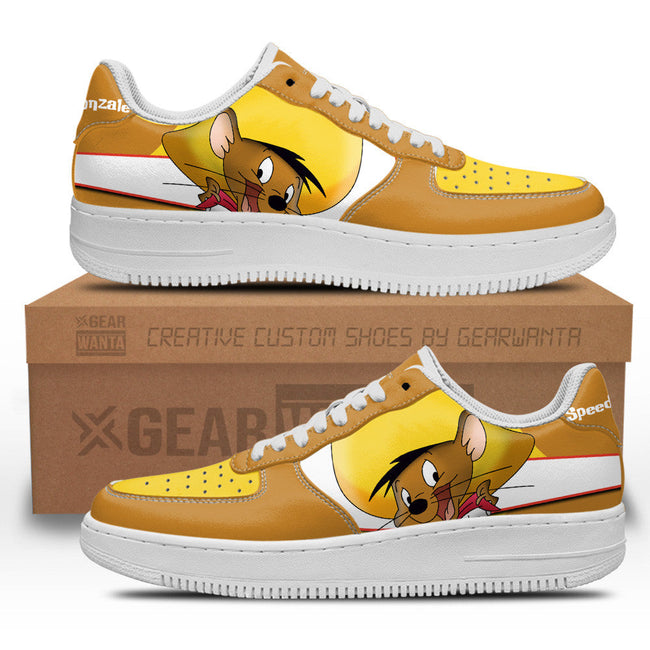 Speedy Gonzales Custom Cartoon Sneakers LT13 1 - PerfectIvy
