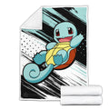 Squirtle Blanket Fleece Custom Pokemon Anime Bedding 4 - PerfectIvy