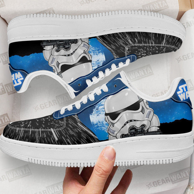 Stormtrooper Sneakers Custom Star Wars Shoes 1 - PerfectIvy