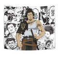 Sukehiro Yami Tapestry Custom Black Clover Anime Manga Room Wall Decor 1 - PerfectIvy