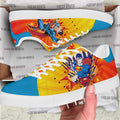 Super Man Skate Shoes Custom Superheroes Sneakers 3 - PerfectIvy