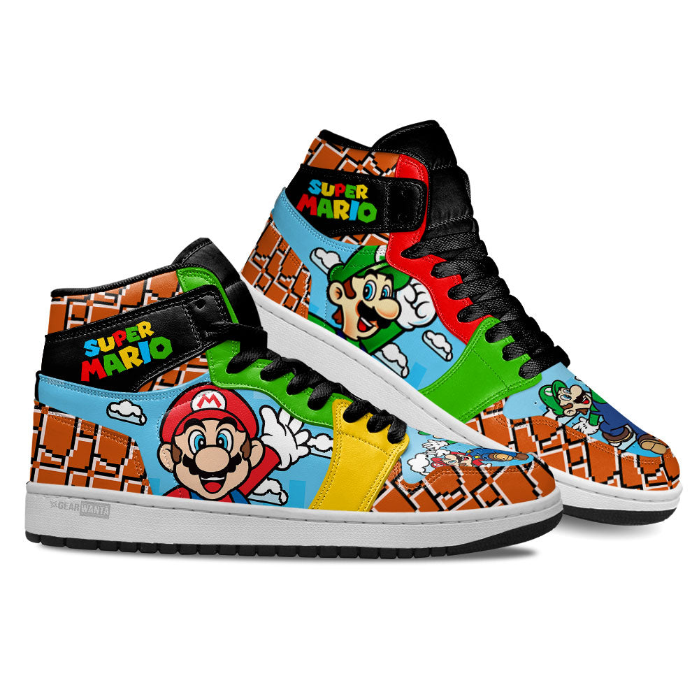 Custom on sale mario shoes