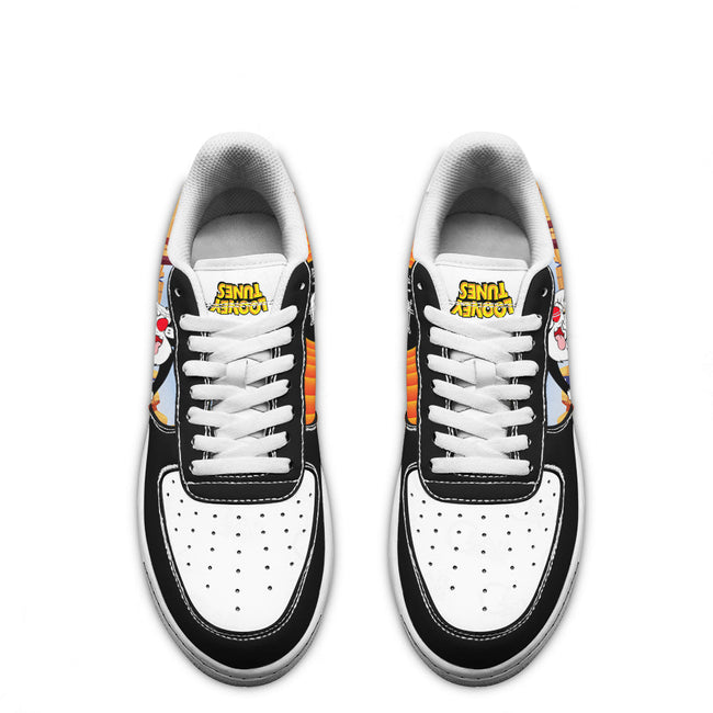 Sylvester the Cat Looney Tunes Custom Sneakers QD14 4 - PerfectIvy