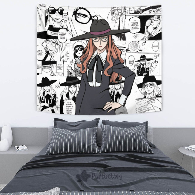 Sylvia Sherwood Tapestry Custom Spy x Family Anime Manga Room Wall Decor 2 - PerfectIvy