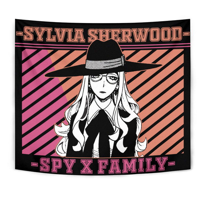 Sylvia Sherwood Tapestry Custom Spy x Family Anime Room Wall Decor 1 - PerfectIvy