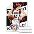Taiga Kagami Blanket Fleece Custom Kuroko's Basketball Anime Bedding 4 - PerfectIvy