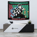 Tanjiro Kamado Tapestry Custom Demon Slayer Anime Bedroom Living Room Home Decoration 3 - PerfectIvy