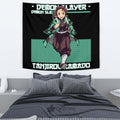 Tanjirou Kamado Tapestry Custom Demon Slayer Anime Home Decor 4 - PerfectIvy