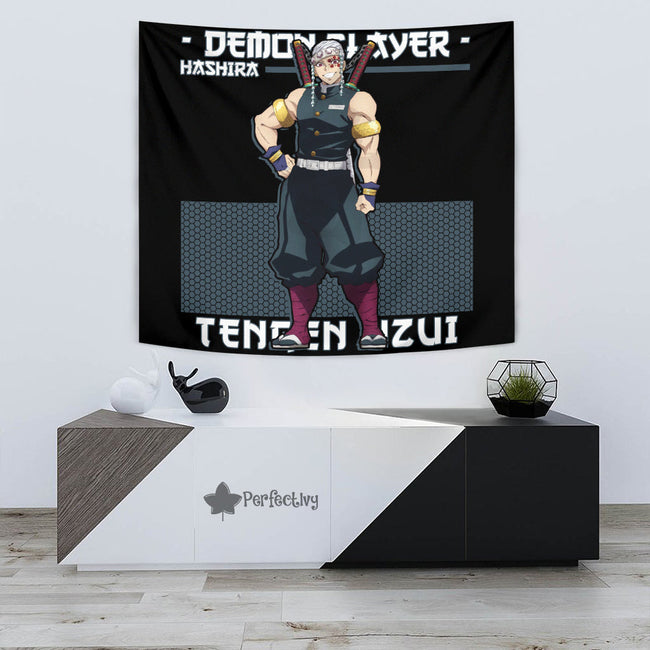 Tengen Uzui Tapestry Custom Demon Slayer Anime Home Decor 3 - PerfectIvy