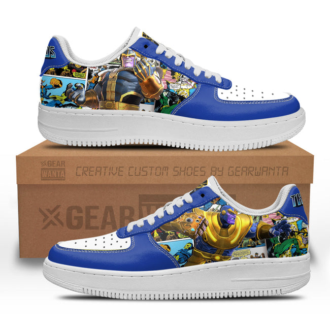 Thanos Sneakers Custom Superhero Comic Shoes 2 - PerfectIvy