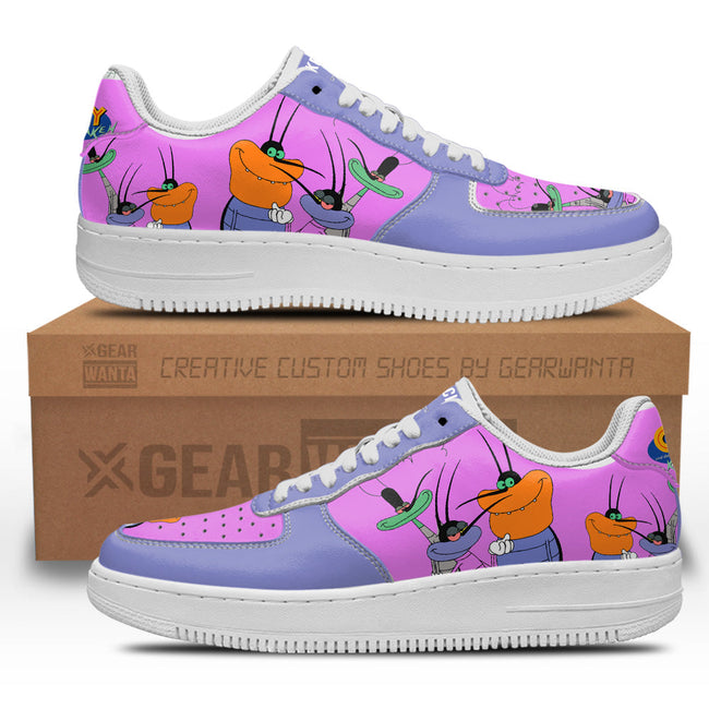 The Cockroaches Sneakers Custom Oggy and the Cockroaches Cartoon Shoes 2 - PerfectIvy