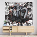The Skull Knight Tapestry Custom Berserk Manga Anime Room Decor 2 - PerfectIvy