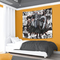 The Skull Knight Tapestry Custom Berserk Manga Anime Room Decor 4 - PerfectIvy