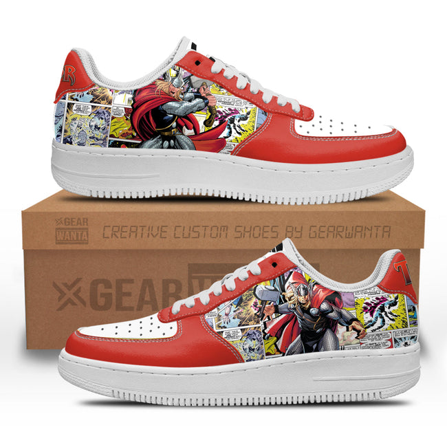Thor Sneakers Custom Superhero Comic Shoes 2 - PerfectIvy