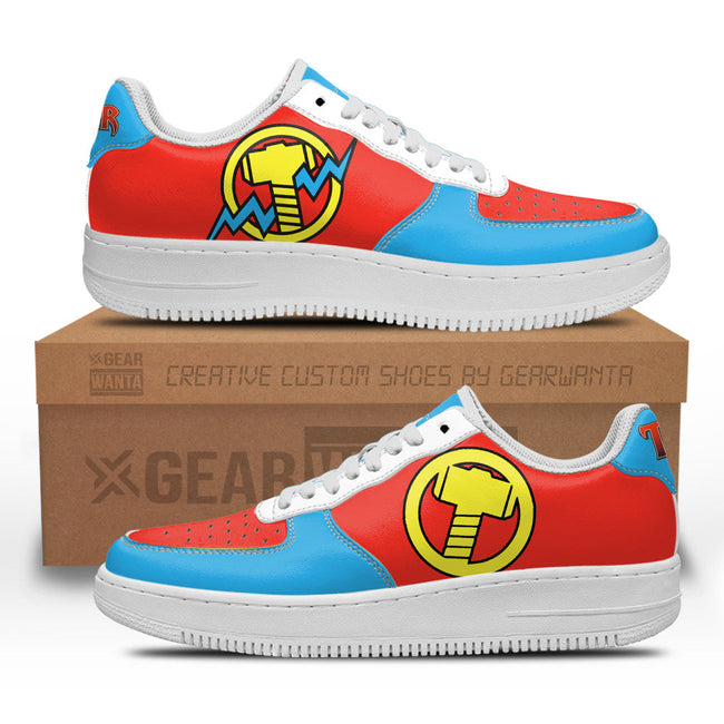 Thor Super Hero Custom Sneakers QD22 1 - PerfectIvy
