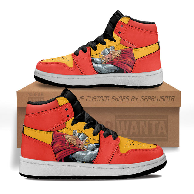 Thor Superhero Kid Sneakers Custom For Kids 1 - PerfectIvy