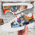 Tom & Jerry Skate Shoes Custom 3 - PerfectIvy