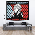 Tomura Shigaraki Tapestry Custom My Hero Academia Anime Home Wall Decor For Bedroom Living Room 4 - PerfectIvy