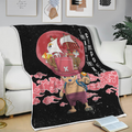 Tony Tony Chopper Blanket Moon Style Custom One Piece Anime Bedding 3 - PerfectIvy