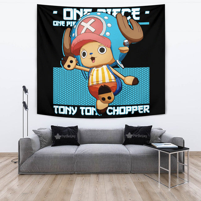 Tony Tony Chopper Tapestry Custom One Piece Anime Room Decor 2 - PerfectIvy