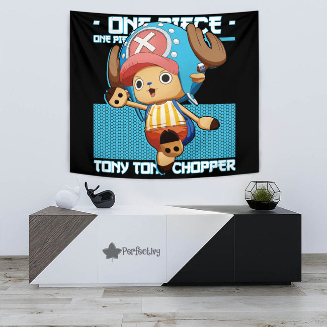 Tony Tony Chopper Tapestry Custom One Piece Anime Room Decor 3 - PerfectIvy