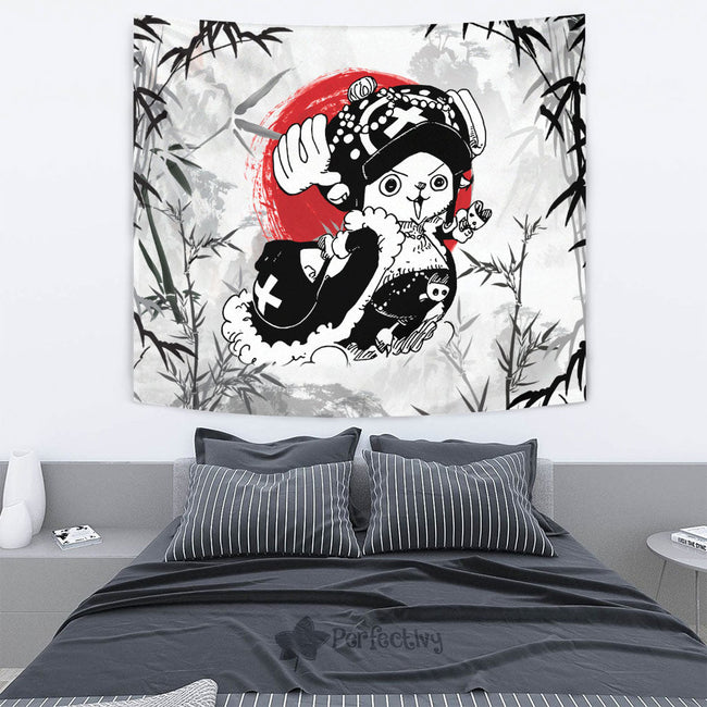 Tony Tony Chopper Tapestry Custom One Piece Anime Room Decor 4 - PerfectIvy