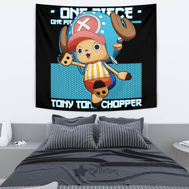 Tony Tony Chopper Tapestry Custom One Piece Anime Room Decor 4 - PerfectIvy